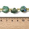 Electroplated Raw Rough Natural Amethyst Beads Strands G-Z131-J02-07-5