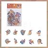 30Pcs 10 Styles Fantail Betta Series PET Sticker PW-WG4780E-06-1