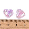 UV Plating Acrylic Cabochons OACR-H121-02F-3