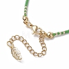 Natural Jasper & Green Aventurine & Glass Seed Beaded Bracelets BJEW-MZ00047-01-3