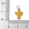 Brass Enamel Pendants KK-P339-22P-01-3