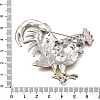 Rooster Enamel Pins JEWB-V001-01B-3