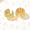 Rack Plating Brass Cuff Earring KK-B077-35G-5