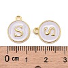 Golden Plated Alloy Charms ENAM-S118-01S-3