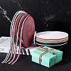 Flat Striped Grosgrain Polyester Ribbons EC-WH0003-13-B01-6