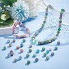 Imitation Cracked Jade Glass Beads GLAA-AR0001-36-4