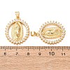 Religion Brass Pendants CU-B197-03G-G-2