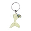 Resin Glitter Powder Keychain KEYC-JKC00211-2