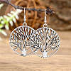 Zinc Alloy Dangle Earrings FS-WG945BB-11-1