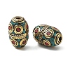 Handmade Tibetan Style Beads KK-Z157-03AG-01-1