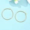 304 Stainless Steel Hoop Earrings X-EJEW-N0016-11G-H-5