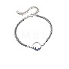 Brass Link Bracelets for Women FS-WGF152B-02-1