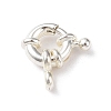 Eco-friendly Brass Spring Ring Clasps KK-D082-02S-A-1