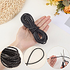 5M Round Braided PU Leather Cords WL-CL0001-33A-6