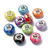 Opaque Acrylic European Beads X1-OACR-E033-28P-1