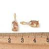 Brass Micro Pave Cubic Zirconia Pendants X-KK-Q031-43G-03-3