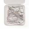 304 Stainless Steel Wire Pendants STAS-X0017-14P-7