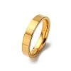 201 Stainless Steel Wide Band Finger Rings RJEW-K252-02B-G-4