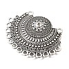 Tibetan Style Alloy Chandelier Component Links FIND-D042-06C-AS-2
