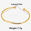 304 Stainless Steel Cuff Bangles IL3957-2-4