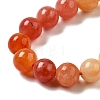 Dyed Natural Malaysia Jade Beads Strands G-G021-02B-21-3