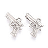 304 Stainless Steel Pendants STAS-N114-56P-1
