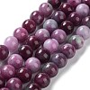 Dyed Natural Malaysia Jade Beads Strands LS-G-G021-01C-08-1