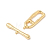 Brass Toggle Clasps KK-Q030-13G-3