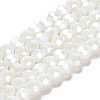 Electroplate Opaque Glass Beads Strands LS-EGLA-A035-P8mm-A01-1