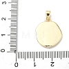 Brass Enamel Pendants KK-Z134-01G-02-3