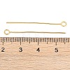 Brass Eye Pins KK-N254-48D-G-3