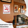 Rectangle Acrylic Wall Document Holder AJEW-WH0643-007-5