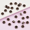 Brass Rhinestone Spacer Beads RB-A014-Z5mm-01R-NF-2