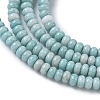 Ombre Effect Dyed Glass Beads Strands GLAA-C043-01B-4