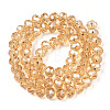 Electroplate Glass Beads Strands EGLA-A044-T2mm-A23-3