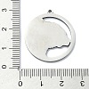 Non-Tarnish 201 Stainless Steel Pendants LS-STAS-R118-04P-3