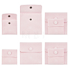 8Pcs 2 Style Square Velvet Jewelry Bags TP-FH0001-01A-1