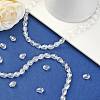 Electroplate Glass Beads Strands EGLA-D015-7x5mm-01-6