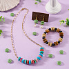 80Pcs 61G Acrylic Imitation Gemstone Beads MACR-TADJ0001-10B-5