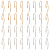ARRICRAFT 32Pcs 2 Colors Brass Earring Hooks FIND-AR0001-58-1
