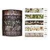 5 Rolls Forest Theme Paper Decorative Paper Tapes Set STIC-H002-05E-1