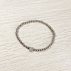 304 Stainless Steel Beads Stretch Bracelets for Women FS-WGC4F34-12-1