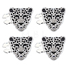 Alloy Rhinestone Cufflinks BUTT-WH0024-076S-1