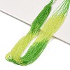 Transparent Gradient Color Glass Beads Strands GLAA-H021-01A-40-1