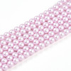 Baking Painted Pearlized Glass Pearl Bead Strands HY-N002-3mm-C03-2