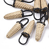 Handmade Reed Cane/Rattan Woven Pendants WOVE-T006-101B-1