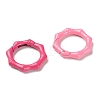 10Pcs Spray Painted Alloy Spring Gate Rings FIND-YW0001-61-2