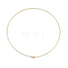 Rack Plating Brass Choker Necklaces NJEW-Q348-04G-2