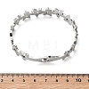 Hollow Star 304 Stainless Steel Bangles for Women BJEW-A166-01A-P-3