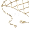 Brass Cable Chains Ring Bracelets for Women BJEW-JB11580-01-4